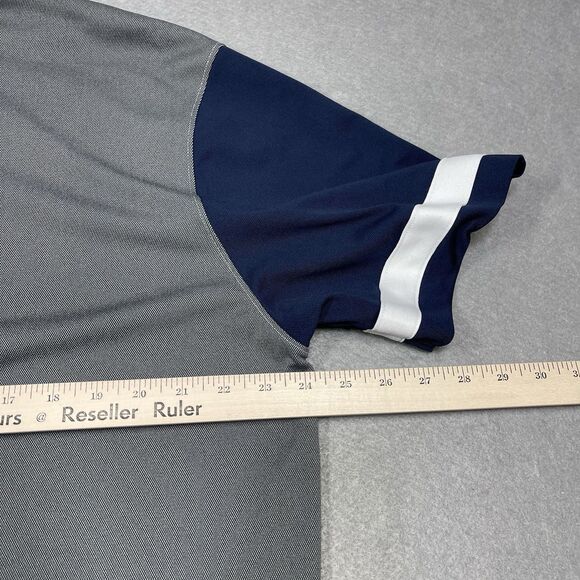 Arizona Wildcats Polo Shirt Mens XL Gray Blue Club Collar Nike Collorblock NCAA - Picture 11 of 12